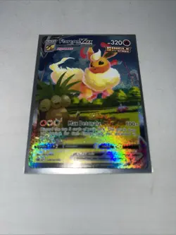 2021 Flareon VMAX SWSH180 Pokemon Promo Full Alt Art Holo Rare NM English - Image 2