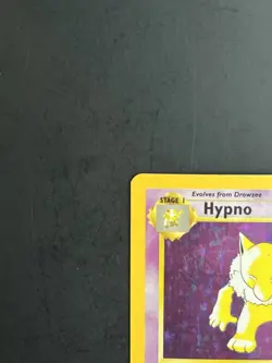 Pokemon TCG Hypno Fossil Holo Rare Card 8/62 Stage 1 Unlimited 1999 - Image 3
