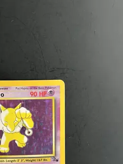 Pokemon TCG Hypno Fossil Holo Rare Card 8/62 Stage 1 Unlimited 1999 - Image 4