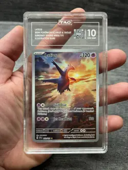 Pokemon Latios 203/191 S&V Surging Sparks IR TAG 10 Illustration Rare - Image 1