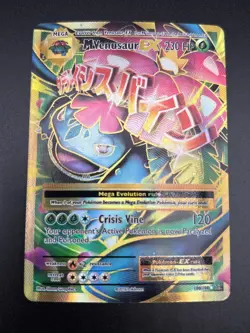 Pokemon M Venusaur EX 100/108 (Full Art) XY Evolutions Ultra Rare Holo - Image 1