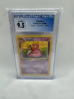 Slowbro 43/62 - 1999 Pokemon Fossil - 1st Edition - Near Mint + - Image 2