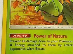 Sceptile 10a/168 Cosmos Holo Celestial Storm Pokemon - Image 3