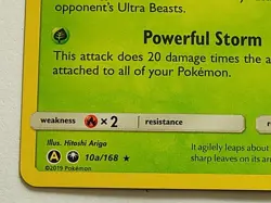Sceptile 10a/168 Cosmos Holo Celestial Storm Pokemon - Image 4