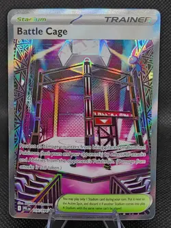 Battle Cage 116/094 Ultra Rare Full Art (FA) - Pokemon TCG Phantasmal Flames NM - Image 1