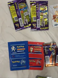 20-Random Pokemon Packs,cards,stickers - Image 5