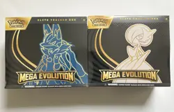 Lot of 2 - Pokemon TCG Mega Evolution Elite Trainer Box ETB - Factory Sealed - Image 1