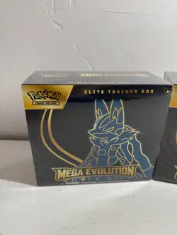 Pokemon Mega Evolution Elite Trainer Box Lucario ETB - Factory Sealed - Lot of 2 - Image 2