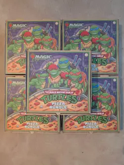NYCC 2025 - MTG X TEENAGE MUTANT NINJA TURTLES PIZZA BOX WITH PROMO - Image 2
