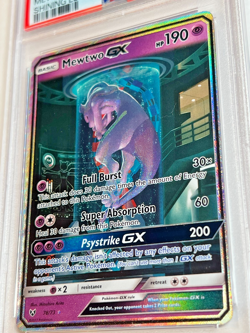 Pokemon TCG - 2017 Mewtwo GX - Shining Legends 78/73 - Holo - PSA 9 Mint - Image 4
