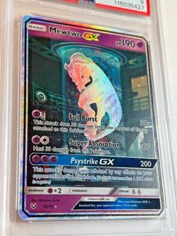 Pokemon TCG - 2017 Mewtwo GX - Shining Legends 78/73 - Holo - PSA 9 Mint - Image 5