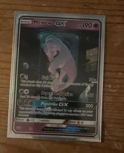 Pokemon TCG Mewtwo GX (Secret Shining) 78/73 Shining Legends NM Ungraded - Image 1