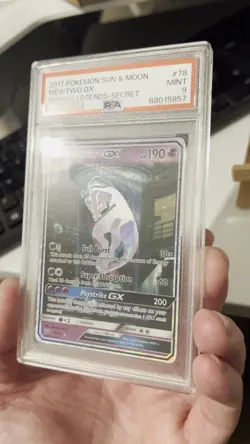 Pokemon TCG - PSA 9 Mewtwo GX 78/73 - Shining Legends Secret (cert: 88015857) - Image 2