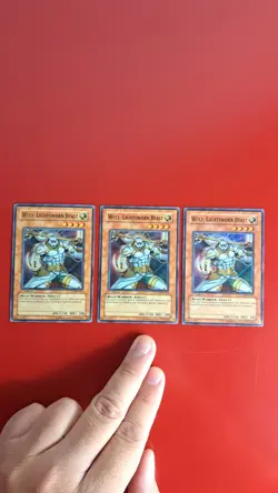 3X Yu-Gi-Oh! Wulf, Lightsworn Beast (LODT-EN023), SUPER RARE, 1st EDITION, NM - Image 1