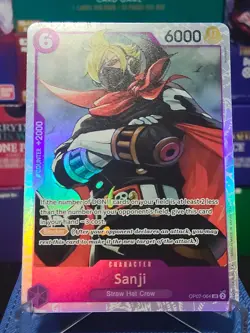 OP07-064 [SR] - Sanji - NM - One Piece TCG - PRB002 - The Best Vol. 002 - EN - Image 1