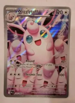 Pokemon Wigglytuff 105/94 Phantasmal Flames Illustration Rare TCG Mint/Near Mint - Image 2