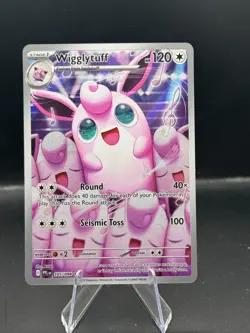 Pokemon TCG Wigglytuff Illustration Rare 105/94 Phantasmal Flames - Image 1