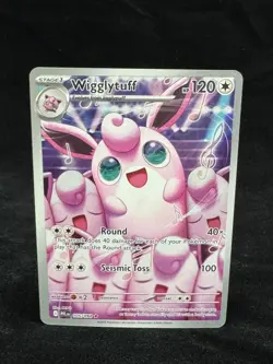 Pokemon Phantasmal Flames WIGGLYTUFF 105/94 Illustration Rare TCG! Pack Fresh! - Image 1