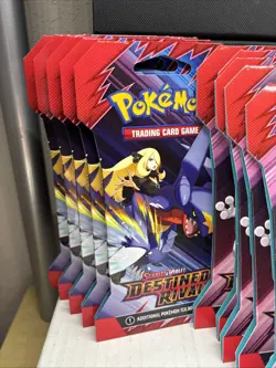 Pokemon Destined Rivals Sleeved Booster Pack LOT OF 20 ALL ARTWORK New Sealed 🔥 - Image 2