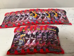 Pokemon Destined Rivals Sleeved Booster Pack LOT OF 20 Sealed New ALL ARTWORK - Image 1