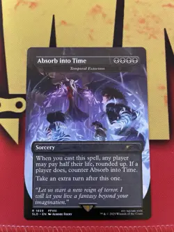 Absorb into Time - Temporal Extortion Secret Lair Drop Regular - Image 1
