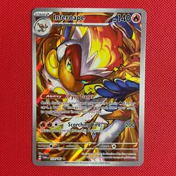 Infernape 173/167 Illustration Rare - Pokemon TCG - SV: Twilight Masquerade - NM - Image 1