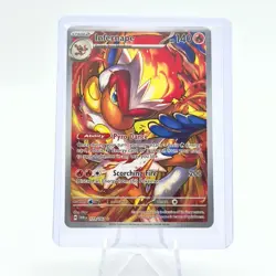 Infernape 173/167 Sv06 Twilight Masquerade Illustration Rare Pokemon TCG NM - Image 4