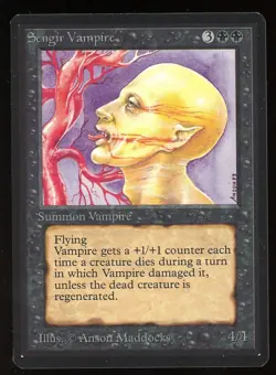 1993 Beta Sengir Vampire ~ Vintage MTG/Magic ~ NEAR MINT+ Condition - Image 1