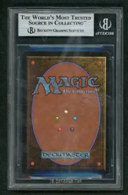 1993 Magic the Gathering Beta MOX Sapphire BGS MINT 9 - Image 2