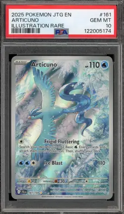 Pokemon Articuno Journey Together Illustration Rare #161 PSA 10 Gem Mint - Image 1