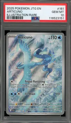 Pokemon Articuno Journey Together Illustration Rare #161 PSA 10 Gem Mint - Image 1