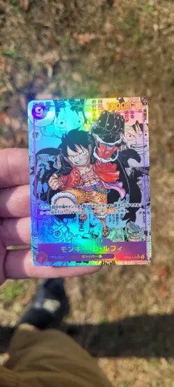 Monkey D. Luffy OP09-119 Manga Alt Art Emperors in the New World ONE PIECE Japan - Image 2