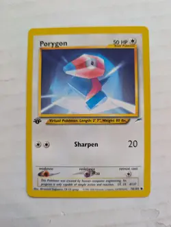 Pokemon Card - Porygon Neo Destiny 1st Edition 78/105 - Image 1