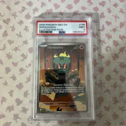 Pokemon Mega Evolution Marshadow Illus. Rare Card 146/132 PSA9 - Image 1