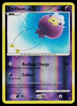 Pokemon Card - Drifloon Supreme Victors 103/147 Common Reverse Holo - Image 1