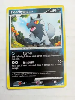 Pokemon Card - Poochyena Legends Awakened 116/146 Reverse Holo - Image 1