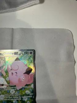 Pokemon TCG Journey Together Lillie's Clefairy EX Card 184/159 Sir - Image 5