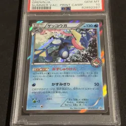 PSA 10 GRENINJA #73 XY Holo Pokemon Center JPN Promo Card Summer Vacation Camp. - Image 4