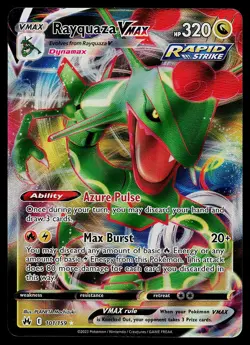 Pokemon Card - Rayquaza VMAX Crown Zenith 101/159 Ultra Rare - Image 1