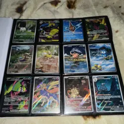 Pokemon TCG Binder Lot EX Holo Full Art Cards Mega Venusaur Zacian Kingdra - Image 1