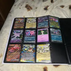 Pokemon TCG Binder Lot EX Holo Full Art Cards Mega Venusaur Zacian Kingdra - Image 4