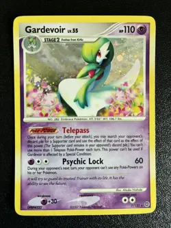 Gardevoir Holo Rare Secret Wonders 7/132 Pokemon TCG Card 2007 - Image 1