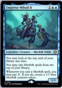 Emperor Mihail II R Commander: The Lost Caverns of Ixalan 155 LP Magic - Image 1