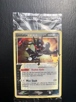 Greninja Gold Star Promo - SWSH144 Pokemon Holo Celebrations - SEALED *D - Image 1
