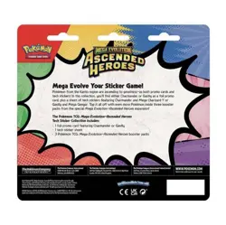 ✅Pokemon Ascended Heroes Tech Sticker 🔥Set Of 2🔥Collection Charmander PRESALE - Image 2