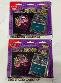 Pokemon TCG Ascended Heroes Tech Sticker Collection x2 Sealed (GASTLY) - Image 1
