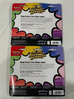Pokemon TCG Ascended Heroes Tech Sticker Collection x2 Sealed (GASTLY) - Image 2
