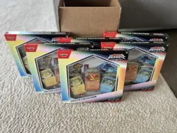 Case of 6 - Pokemon Scarlet & Violet Prismatic Evolutions Poster Collection!! - Image 1