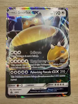SNORLAX GX - Black Star Promo SM05 - Pokemon TCG - Image 1