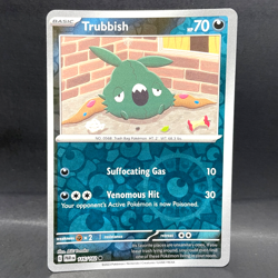 2023 POKEMON PARADOX RIFT TRUBBISH 116/182 REVERSE HOLO (COMMON) - Image 1
